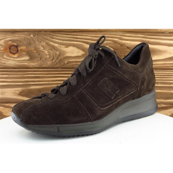 Ruco Line Women‎ Size 41 M Brown Fashion Sneakers Leather - Picture 1 of 8